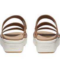 Dámské elegantní pantofle ELLECITY SLIDE WOMEN KEEN toasted coconut/fawn